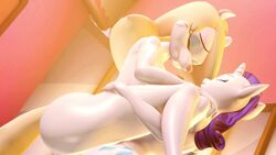 3d animated anthro balls butt cum cum_in_pussy duo female full-package_futanari furry futanari minerva_mink my_little_pony nude penetration pony rarity_(mlp) sex sound straight_hair tagme vaginal_penetration video