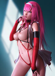 zero two (darling in the franxx) from darling in the franxx by sevenbees