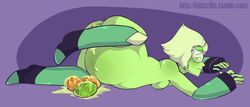 big_belly birth breasts egg egg_laying eggs female lifting_leg limb_enhancers peridot_(steven_universe) pregnant shadowpelt steven_universe tagme what