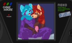 1boy 1girls 2020 4_fingers 5:3 ahe_gao ailurid animated anthro anthro_on_anthro areola arm_support balls ballsack biped black_eyebrows black_nose blue_background blue_body blue_claws blue_fur breasts breath brown_body brown_fur cheek_tuft claws closed_eyes cum cum_fountain cum_leaking cum_string cumshot detailed_background dialogue domination duo ejaculation electronics endless_orgasm english_text erection excessive_cum eyebrows facial_markings facial_tuft fangs female female_domination fingers forced forced_orgasm foreskin foreskin_play frenulum front_view fur furry_balls game_console game_gear genitals gentle_femdom gif grin hair_over_eye half-closed_eyes hand_on_penis handheld_game_console handjob head_markings head_tuft heart humanoid_genitalia humanoid_penis infinite_cum infinite_genital_fluids inner_ear_fluff intact licking licking_lips licking_own_lips long_hair long_playtime looking_at_another looking_at_genitalia looking_at_penis looking_away looking_down looking_pleasured looking_up loop male mammal markings misterkittens multicolored_body multicolored_fur multiple_orgasms narrowed_eyes neck_tuft nipples nitram_hu nude off_camera one_eye_obstructed open_mouth orange_fur orgasm orgasm_face panting penile penis penis_grab penis_milking pink_areola pink_nipples pink_penis pink_tongue pixel_art purple_balls purple_eyes purple_fur purple_markings red_eyes red_fur red_hair red_panda red_text retracted_foreskin scrotum sega self_lick sex sex_slave signature simple_background sitting smile speech_bubble spread_legs spreading straight submissive submissive_male teeth testicles text three-quarter_view throbbing throbbing_penis tongue tongue_out tuft two_tone_body two_tone_fur uncut unstoppable_orgasm video_games watermark