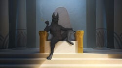 anubis from egyptian mythology by adam wan