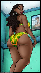 1girls amphurious amy_oliveira apple_butt ass battle_kreaturez big_ass big_butt breasts bubble_ass bubble_butt bust busty cleavage curvaceous curves curvy curvy_body curvy_female curvy_figure curvy_hips dark-skinned_female dark_skin dat_ass ear_piercing earrings fat_ass female female_focus female_only hips huge_ass huge_breasts large_ass large_breasts lips lipstick lower_body mature mature_female mature_woman original original_character piercing piercings red_lips red_lipstick smile smiling solo solo_female upper_body voluptuous waist wide_hips