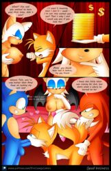 absurd_res anal anthro being_watched comic detailed_background english_text female fire_conejo group group_sex hi_res humor knuckles_the_echidna looking_at_another male male/male oral profanity rouge_the_bat sex sonic_(series) sonic_the_hedgehog sonic_the_hedgehog_(series) tails text threesome url