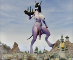 draenei from world of warcraft by vanasmut