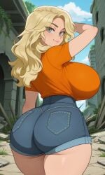 1female 1girl 1girls ai_generated annabeth annabeth_chase ass ass_focus big_ass big_boobs big_breasts big_butt big_butt_(female) big_tits blonde_hair blonde_hair_female boobs boobs_bigger_than_head breasts breasts_bigger_than_head busty busty_female butt butt_focus curvaceous curvaceous_body curvaceous_female curvaceous_figure curvaceous_hips curvaceous_thighs curvy curvy_body curvy_female curvy_figure curvy_hips eyes female female_only femme_fatale fully_clothed fully_clothed_female hair heroes_of_olympus hips hourglass_figure hourglass_figured_female image large_ass large_boobs large_breasts large_butt large_tits lips long_blonde_hair long_hair long_hair_female looking_at_viewer mature_body mature_female mature_woman orange_shirt outdoors pawg percy_jackson_and_the_olympians phat_ass plump_ass plump_boobs plump_breasts plump_butt plump_hips plump_thighs plump_tits ruins sexy sexy_female short_jeans thighs tits tits_bigger_than_head voluptuous voluptuous_female voluptuous_woman wide_hips