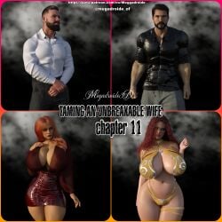 3dcg bdsm big_ass big_breasts big_penis bikini bondage cheating comic harem lingerie milf mind_break muscle netorare original_character original_series photo vaginal_penetration