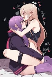 1futa 2girls futa_on_female futa_with_female girl_on_top ia_(vocaloid) implied_sex lesbian n0_image romantic sex vocaloid yuri yuzuki_yukari