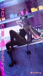 3d 3d_render bangs bar bar_counter black_rose blue_eyes bunny_ears bunny_ears_headband bunny_suit cat_ears cat_girl cat_tail catgirl devastate_xiii eyebrows eyelashes female flat_chest freckles frost_sectarus gold_eyes hazel_frost heterochromia leaning_back light_skin long_hair married_woman natural_breasts obsidian_frost petite petite_body petite_female pigtails sitting_on_counter small_breasts solo solo_female solo_focus spotlight tagme tail twin_braids twintails uncensored white_hair yellow_eyes