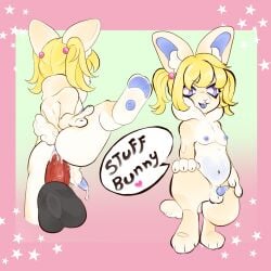 adult_on_cub adult_on_young anal anal_sex big_penis bunny_ear bunny_ears creamfuvker cub cum_dripping_from_penis cum_in_ass cum_inside furry furry_male implied_cumflation male/male male_penetrating mpreg rendered size_difference small_penis