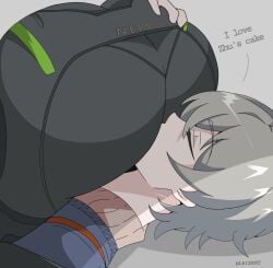 artzyzen ass_on_face big_ass booty faceless_female facesitting female hand_on_ass huge_ass laizent_art male male/female policewoman talking_to_self thick_ass white_hair wise_(zenless_zone_zero) zenless_zone_zero zhu_yuan