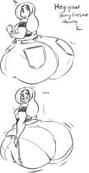 ... 1girls 2026 ass ass_bigger_than_head ass_bigger_than_torso ass_focus big_ass bottom_heavy bra_strap_is_showing_(meme) bracelet clothed clothed_female dialogue fat_ass female female_only gigantic_ass gokusenpai grinning grinning_at_another hi_res huge_ass hyper_ass intentional_exposure jasmine_(gokusenpai) jeans jeans_down long_hair long_hair_female looking_at_another looking_back looking_back_at_another no_color offscreen_character original pantylines partially_undressed presenting presenting_hindquarters pulling_down_pants pulling_pants_down revealing_panties sketch solo_female text thick_thighs undressing undressing_self wide_hips