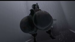 1boy 3d anthro ass ass_focus big_ass bouncing_ass dumptruck_ass furry huge_ass hyper_ass male music_video on_shower original_character shaking_ass sleepy_bunny sound tagme video vrchat vrchat_avatar wet_ass wet_body wobbling_ass