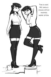 1boy 1boy1girl 1female 1girl 1girl1boy 1girls adult adult_female black_and_white boot_fetish boot_licking boot_worship bootjob boots cbt celera_prime cfnm clothed_female_nude_male clothes cock_and_ball_torture cock_and_balls_torture dominant dominant_female dominatrix english english_caption english_text female female/male femdom femdom_caption glasses high_heel_boots high_heels knee_boots kneehigh_boots komi-san_wa_komyushou_desu komi_can't_communicate komi_shouko komi_shuuko leather leather_boots leather_clothing leather_skirt long_legs male male/female malesub milf monochrome mother mother_and_daughter office_lady older_female pantyhose pencil_skirt shoe_fetish shoejob stepped_on stepping_on_balls stepping_on_genitals submissive_male sweater tall_boots text