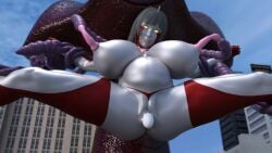 3d alien alien_girl alien_humanoid asian asian_female big_breasts bodypaint breasts egg egg_laying female female_focus giant_ass giant_breasts giantess glowing_eyes large_ass large_breasts massive_ass massive_breasts massive_butt massive_thighs nude nude_female original original_character pregnant pregnant_belly pregnant_female red_body red_bodypaint red_skin restrained silver_body silver_bodypaint silver_hair silver_skin sucking sucking_nipples superheroine thick_ass thick_butt thick_hips thick_thighs thighs ultraman_(franchise) ultrawoman yoidore