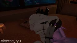 big_ass big_breasts big_penis blowjob electric_ryu erp female goblin_female nude_female smiler_(the_backrooms) vrchat vrchat_avatar