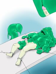 2016 4_fingers absorption_vore anus bodily_fluids bondage bound covered_in_goo covered_in_slime crud digital_media_(artwork) disney dripping erection feet fingers forced gay genital_fluids genitals goo_(disambiguation) goo_creature goo_dripping goo_tentacles goo_transformation green_body green_goo green_slime hi_res human humanoid humanoid_genitalia humanoid_penis laboratory looking_pleasured male mammal masturbation messy monster nude open_mouth penetrable_sex_toy penetration penis questionable_anatomy sex_toy simple_background slime solo swizy tentacle tentacle_sex tentaclejob tongue transformation vore widescreen winnie_the_pooh_(franchise) yaoi