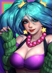 arcade_series arcade_sona league_of_legends sona_buvelle sparrowl tagme