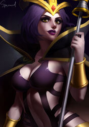 leblanc from league of legends by sparrowl