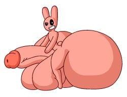 anthro big_penis bunny_maloney bunny_maloney_(character) furry penis rabbit