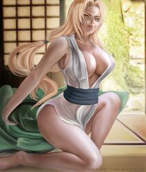 tsunade from naruto by wikusa