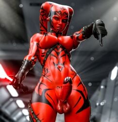 1futa 3d darth_talon futa_only futanari hyartik star_wars tagme twi'lek