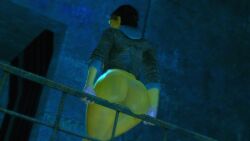 alyx_vance ass ass_focus dat_ass half-dressed half-life half-life_2 half_naked sitting thick_ass