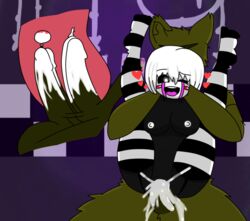 anthro ass breasts cervix cum cum_filled cum_in_ass cum_in_pussy cum_in_uterus cum_inside diphallia diphallism double_penetration edit fakedatfurrydude female five_nights_at_freddy's full_nelson male male/female marionette_(fnaf) moaning moaning_in_pleasure multi_genitalia multi_penis open_mouth penetration penis puppet_(fnaf) pussy sex spread_legs springtrap springtrap_(fnaf) straight uterus vaginal_penetration winking x-ray
