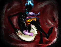 ass crossover demongo jack_o'lantern_(tgaobam) male male_only samurai_jack smooth_skin the_grim_adventures_of_billy_and_mandy