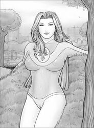 1girls atom_eve black_and_white greyscale image_comics invincible monochrome rplatt tagme