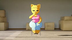 1girls animated anthro big_ass big_breasts breasts cleavage female female_only large_ass original original_character pov sound tagme talking_to_viewer tansau thick_thighs tortoisesensei video voluptuous waste_of_time wastedtime wide_hips