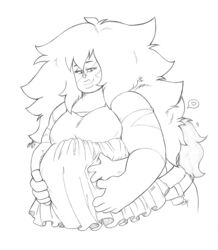 big_belly big_breasts cartoon_network gem_(species) greg_universe jasper_(steven_universe) pregnant ready_to_pop steven_universe tagme zawa-ro