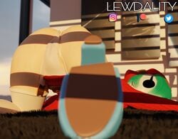 shy gal from mario (series) by lewdality