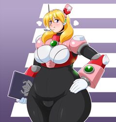 alia from mega man by hyoumaru