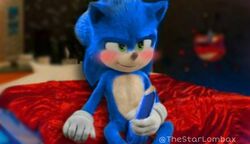 anthro black_nose edit eulipotyphlan fur genitals green_eyes heart-shaped_pupils heart_eyes hedgehog male male_only mammal masturbation mobian_(species) nude on_bed paramount_pictures penile penile_masturbation penis photo_manipulation seductive_look sega sitting smile solo sonic_(series) sonic_the_hedgehog sonic_the_hedgehog_(film) sonic_the_hedgehog_(series) striped_body striped_fur stripes tan_body tan_fur testicles thestarlombax video_games