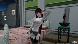 goth_elf lelith mmorpg nude_mod phantasy_star_online_2 player_character