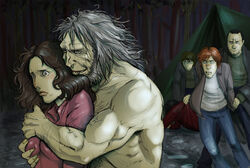 1girls 4boys angry beard bounty_hunter breast_grab breast_squeeze brown_hair brunette camping clothed clothed_female clothed_female_nude_male clothed_male clothing facial_hair female fenrir_greyback forced forest freckles from_behind ginger_hair grabbing_breasts gray_hair grey_hair grin groping_breasts groping_from_behind groping_through_clothes gryffindor harry_james_potter harry_potter harry_potter_and_the_deathly_hallows hermione_granger holding holding_breast holding_from_behind imminent_rape imminent_sex jeans light-skinned_female light-skinned_male light_skin long_hair male muscular muscular_male night nude_male outside pale-skinned_male pale_skin pants partially_clothed pojypojy rape red_hair redhead ron_weasley sad scared shirt shirtless shocked smile snatcher standing straight teeth tent through_clothes topless topless_male ugly_man unconscious veiny_arms werewolf witch_(harry_potter)