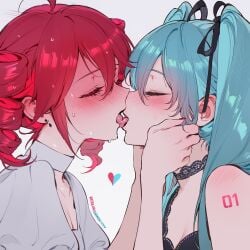Blue Hair Rule 34 Image