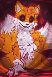 absurd_res anthro anus breasts canid canine creepypasta dimwitdog female female_focus female_only fox genderswap genitals hi_res looking_at_viewer mammal nipples nude plushie pussy rule_63 sega sonic_(series) sonic_the_hedgehog_(series) tails_doll tailsko_doll