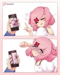 Natsuki (Doki Doki Literature Club) Rule 34 Image