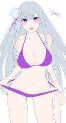 Emilia (Re:Zero) Rule 34 Image