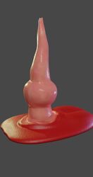 135:256 3d ambiguous_gender blender_(disambiguation) blender_(software) dildo fad_drag0n genitals hi_res male_only no_humans object_focus penis sex_toy simple_background zero_pictured