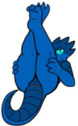 10:16 2020 3_toes 4_fingers aliasing alpha_channel animal_genitalia anthro ass black_pupils blue_body blue_eyes blue_scales cloaca digital_media_(artwork) female fingers genitals half-closed_eyes hi_res kobold legs_up lolori multicolored_body multicolored_scales narrowed_eyes presenting presenting_cloaca presenting_hindquarters pupils scales simple_background slit_pupils solo toes transparent_background trout_(artist) two_tone_body two_tone_scales