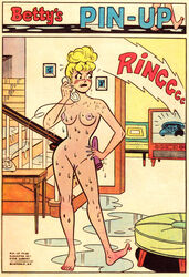 archie_comics betty_and_veronica betty_cooper dildo dripping_wet tagme