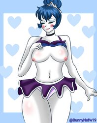 ballora ballora_(fnafsl) blue_hair closed_eyes five_nights_at_freddy's nita-nsfw sister_location thick_thighs