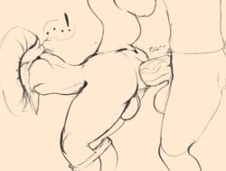 ! ... 2020 anal anal_sex anal_tugging anthro anthro_penetrated balls big_penis chipmunk clothing duo genitals ground_squirrel huge_cock human humanoid_genitalia humanoid_penis line_art male male/male male_penetrated male_penetrating male_penetrating_male mammal monochrome panties panties_down peculiart penetration penile penile_penetration penis public_use rodent sciurid sex shirt sound_effects through_wall thrusting topwear underwear