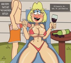 age_difference bad_parenting beer bikini cheating_with_son drunk incest lincoln_loud mother_and_son older_female rita_loud straight_hair the_loud_house unseen_male_face whale_warrior whalewarrior123z younger_male