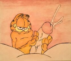 centerstudios20 cum dick feet feline foot_fetish footjob garfield_(series) garfield_the_cat male_only nickelodeon paws paws,_inc. pawsjob penis toes