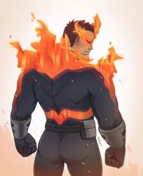 endeavor (my hero academia) from my hero academia