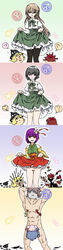 female hieda_no_akyuu marisa_kirisame patchouli_knowledge reimu_hakurei tagme touhou yukkuri