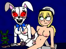 glitchtrap from five nights at freddy's